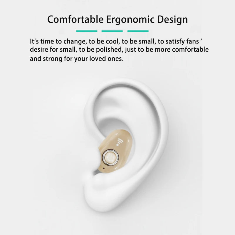 Mini Invisible Ture Wireless Earphone Noise