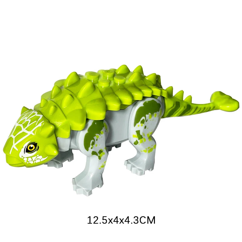 Jurassic Dinosaurs Building Blocks Indominus Rex DIY Tyrannosaurus Action Figure Models Children Toys Animals Christmas Gifts