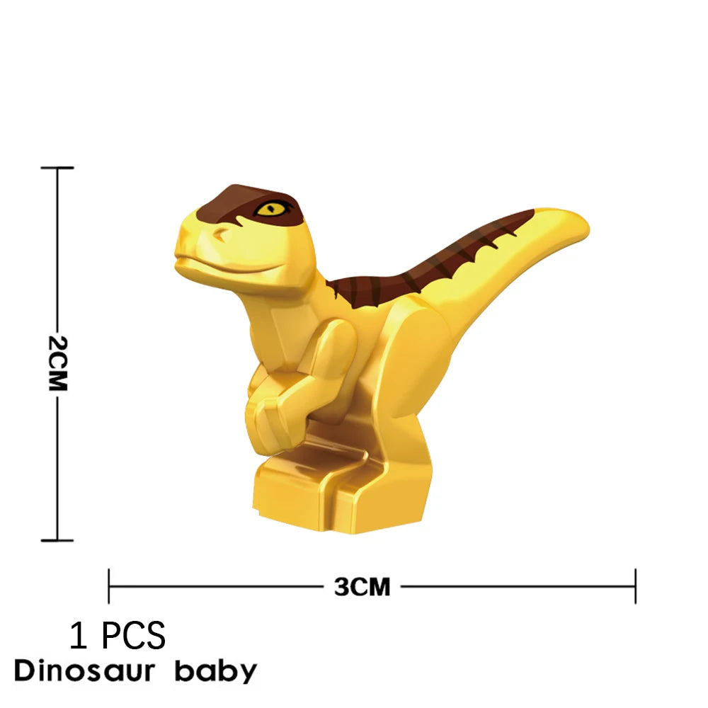 Jurassic Dinosaurs Building Blocks Indominus Rex DIY Tyrannosaurus Action Figure Models Children Toys Animals Christmas Gifts
