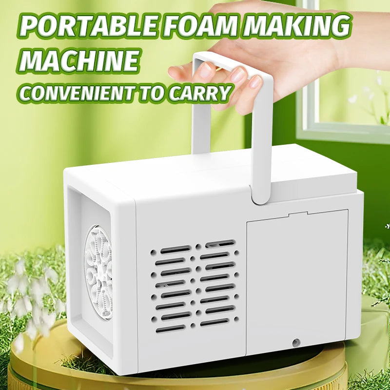 automatic bubble blowing handheld