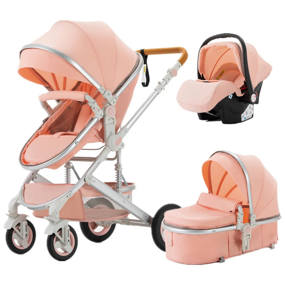2-in-1 High View Stroller