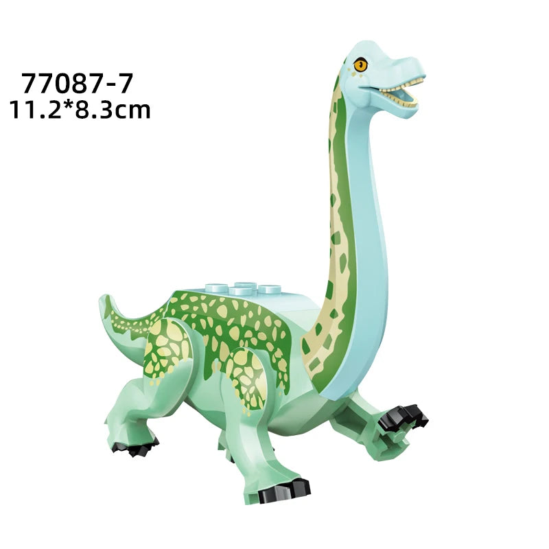 Jurassic Dinosaurs Building Blocks Indominus Rex DIY Tyrannosaurus Action Figure Models Children Toys Animals Christmas Gifts