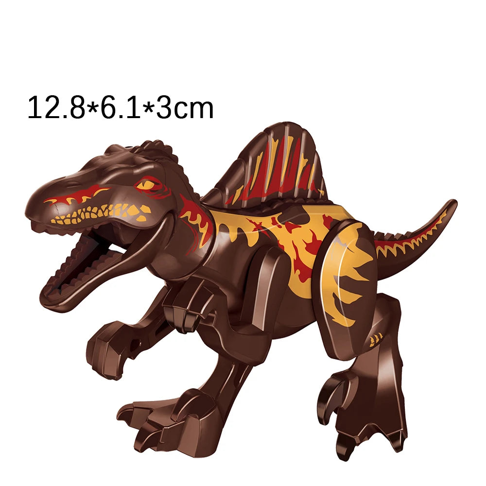 Jurassic Dinosaurs Building Blocks Indominus Rex DIY Tyrannosaurus Action Figure Models Children Toys Animals Christmas Gifts