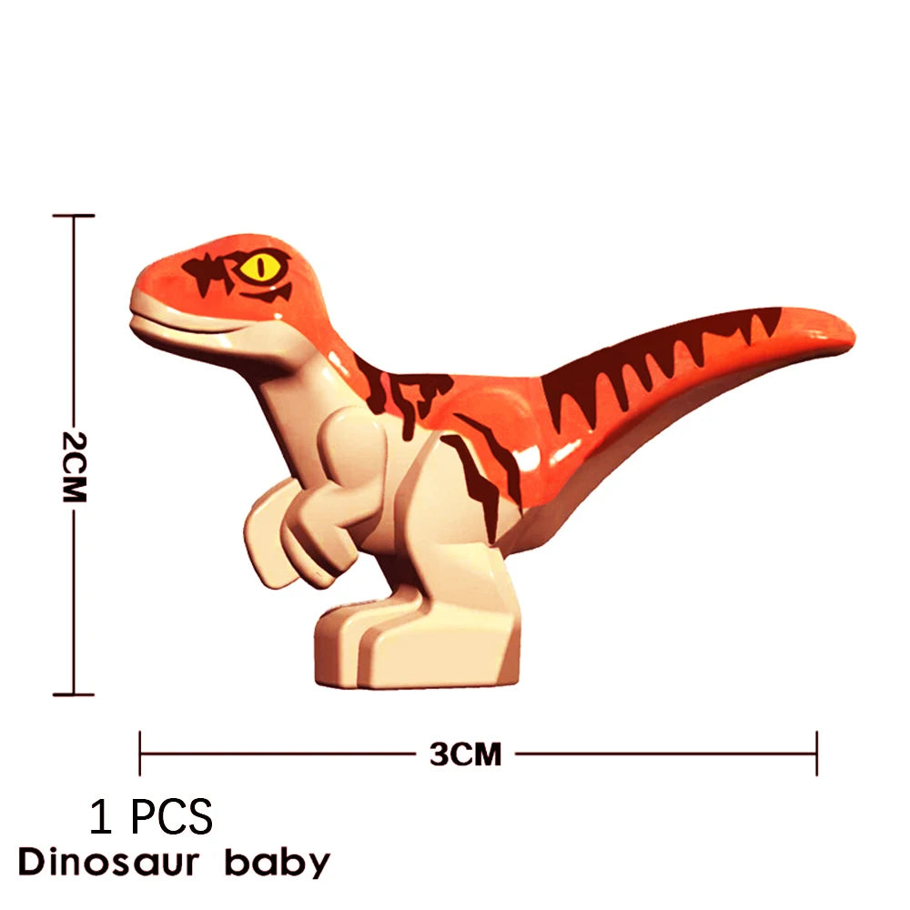 Jurassic Dinosaurs Building Blocks Indominus Rex DIY Tyrannosaurus Action Figure Models Children Toys Animals Christmas Gifts