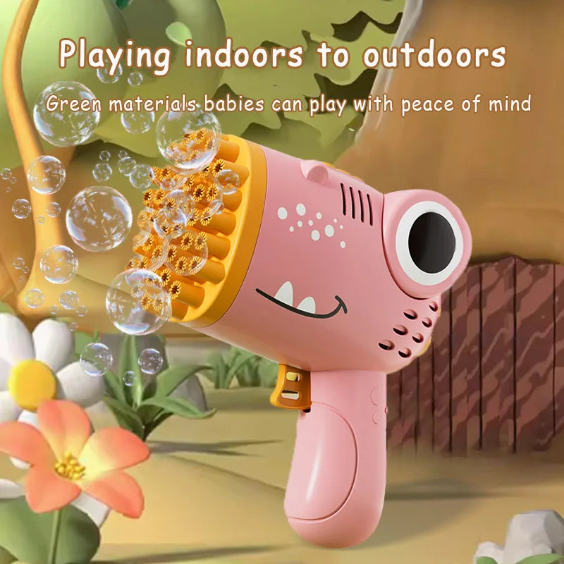 Hole Dinosaur Bubble Handheld Bubble Machine