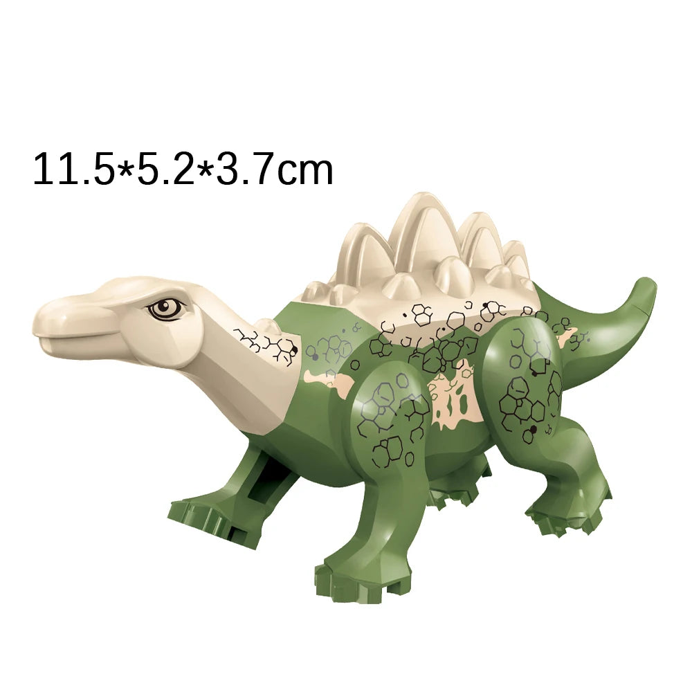 Jurassic Dinosaurs Building Blocks Indominus Rex DIY Tyrannosaurus Action Figure Models Children Toys Animals Christmas Gifts