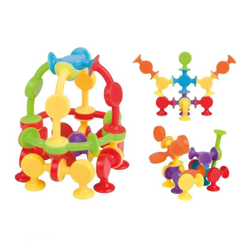 Assembled Toys Funny Silicone Block