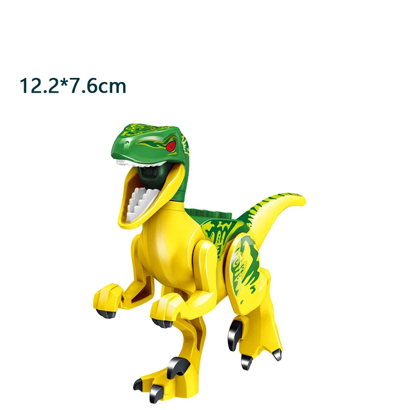 Jurassic Dinosaurs Building Blocks Indominus Rex DIY Tyrannosaurus Action Figure Models Children Toys Animals Christmas Gifts