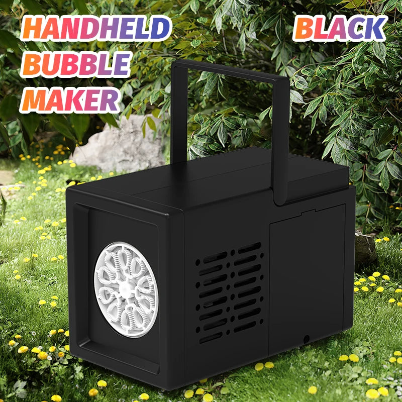 automatic bubble blowing handheld