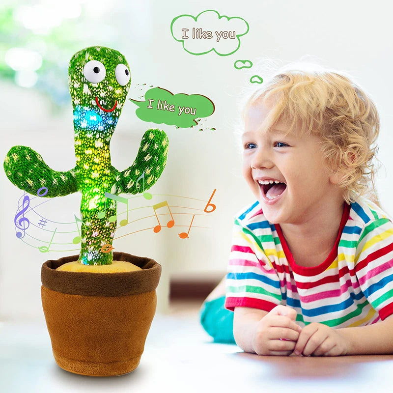 Dancing Cactus 120 Song Speaker Talking