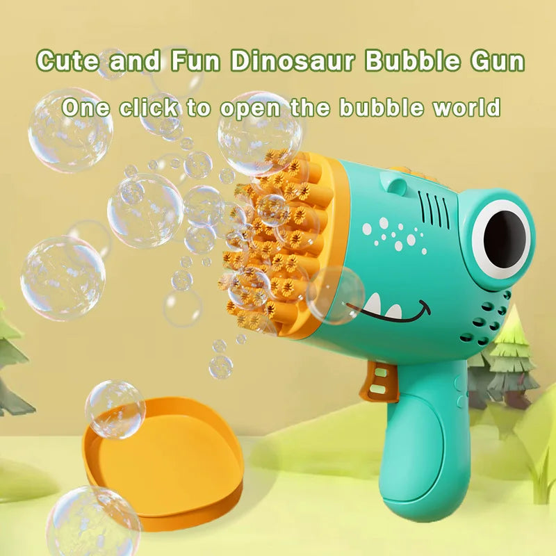 Hole Dinosaur Bubble Handheld Bubble Machine