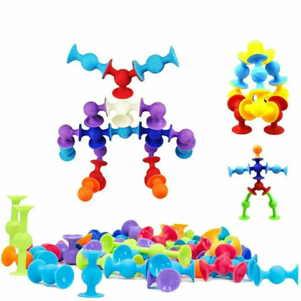Assembled Toys Funny Silicone Block